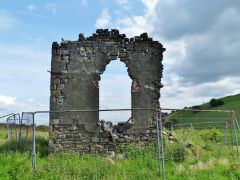 Cwmsychan Red Ash Colliery engine house, March 2015